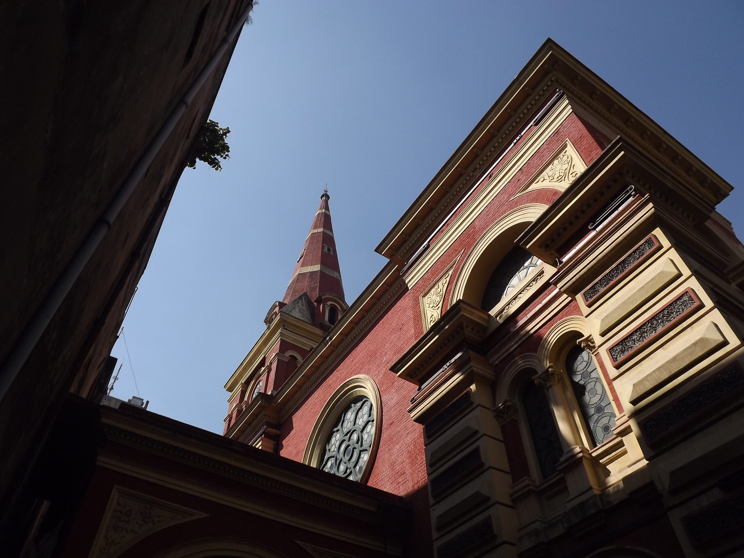 Maghen David Synagogue exterior in Calcutta Kolkata India