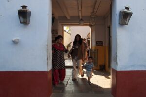 Paradesi Synagogue in Kochi - the historic Cochin Jewish Synagogue in Jew Town, Kerala, India