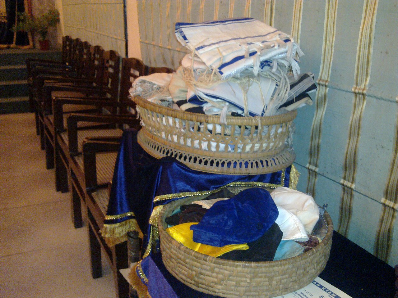 Judah Hyam Synagogue, the only synagogue in Delhi, India